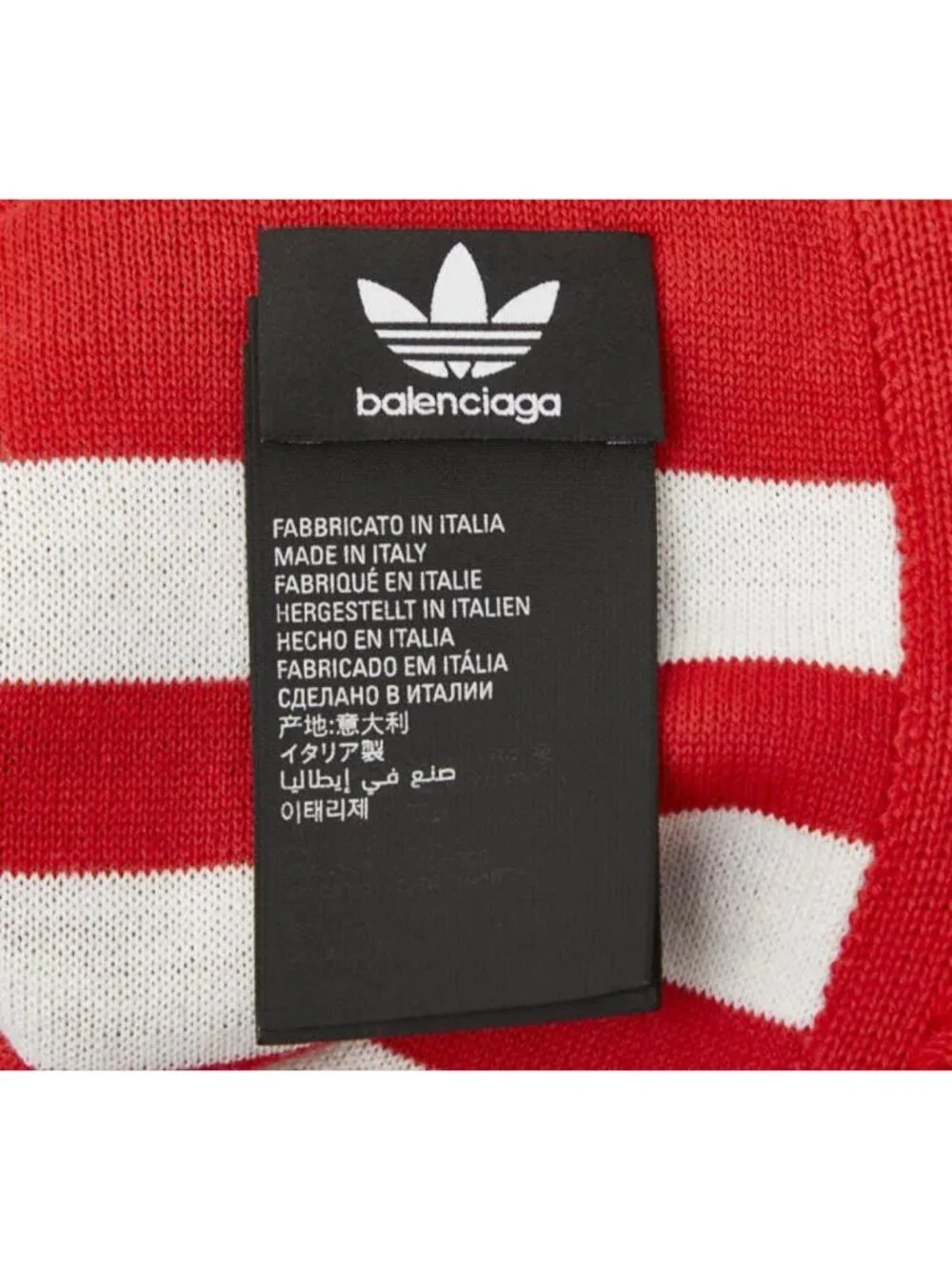 Balenciaga Adidas Soccer Scarf